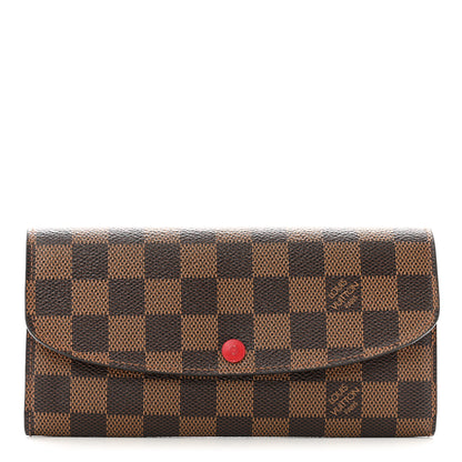 Louis Vuitton Monogram Emilie Wallet Rouge 1 of 11