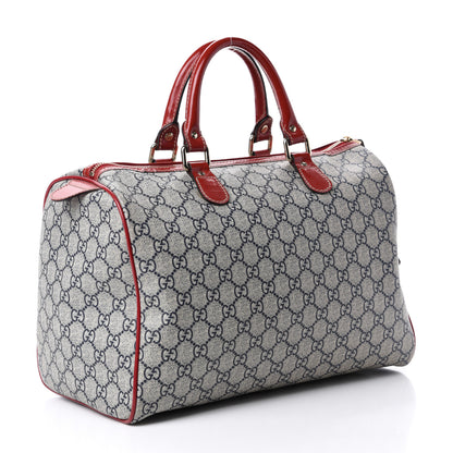 Gucci GG Plus Monogram Tattoo Heart Medium Joy Boston Red 3 of 11