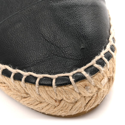 Chanel Lambskin CC Espadrilles 38 Dark Navy 11 of 13