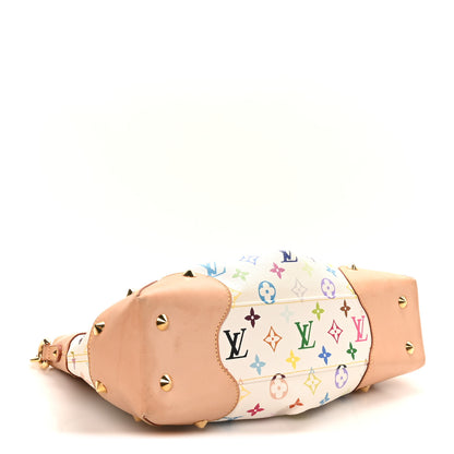 Louis Vuitton Monogram Multicolor Judy MM White 4 of 9