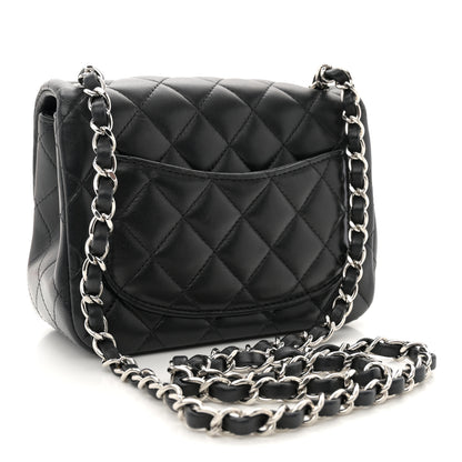 Chanel Lambskin Quilted Mini Square Flap Black 3 of 11