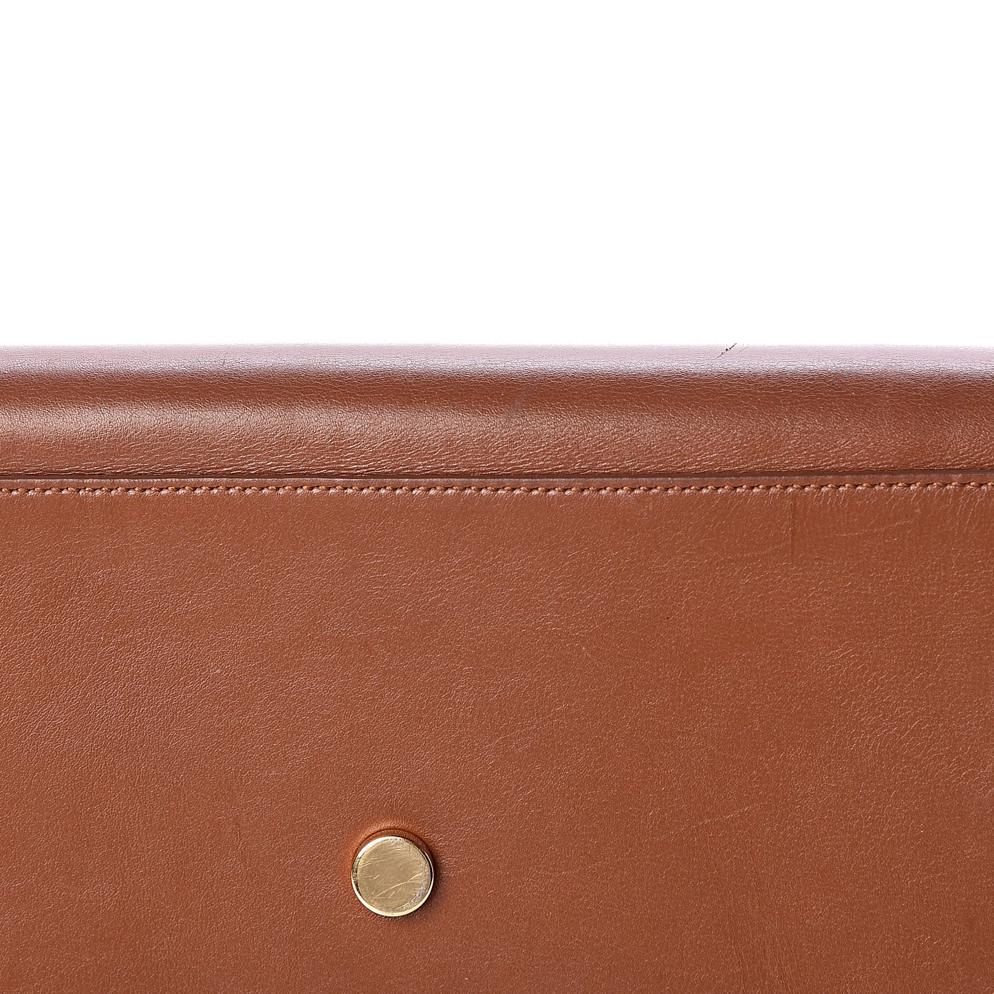 Calfskin Large Sac De Jour Carryall Cognac