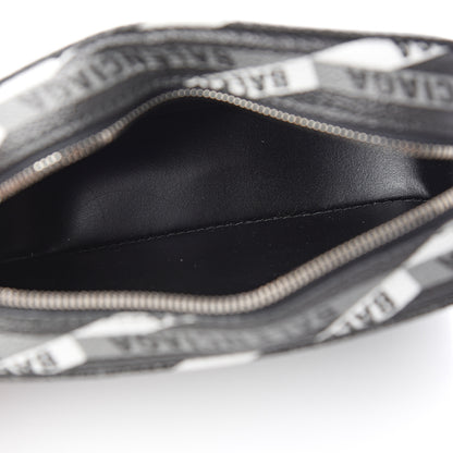 Balenciaga Coated Canvas Losange Monogram XS Camera Bag Black Grey 4 of 7