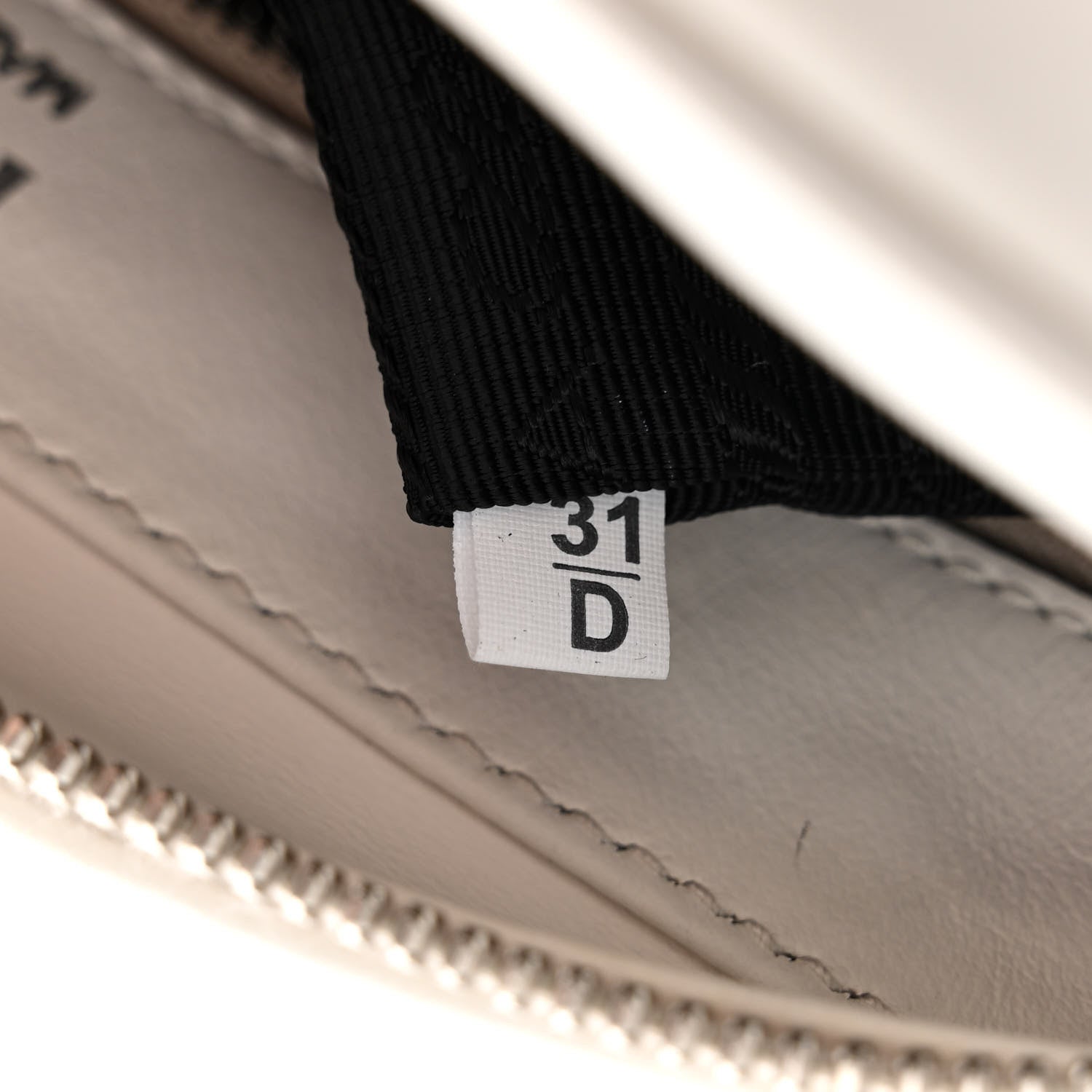 Prada City Calf Monkey Print Camera Bag White Papaya 7 of 11
