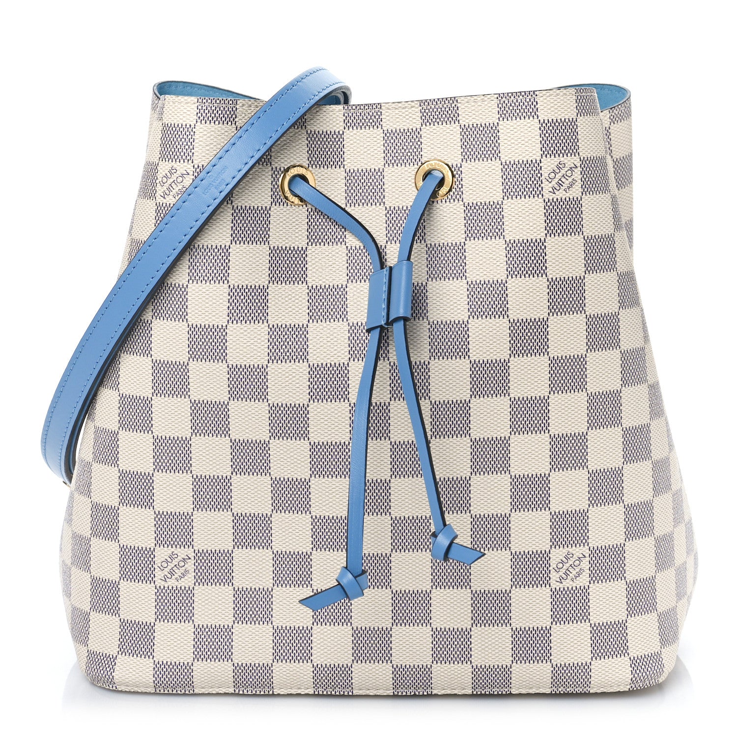 Louis Vuitton Damier Azur Neonoe MM Bleuet 1 of 8