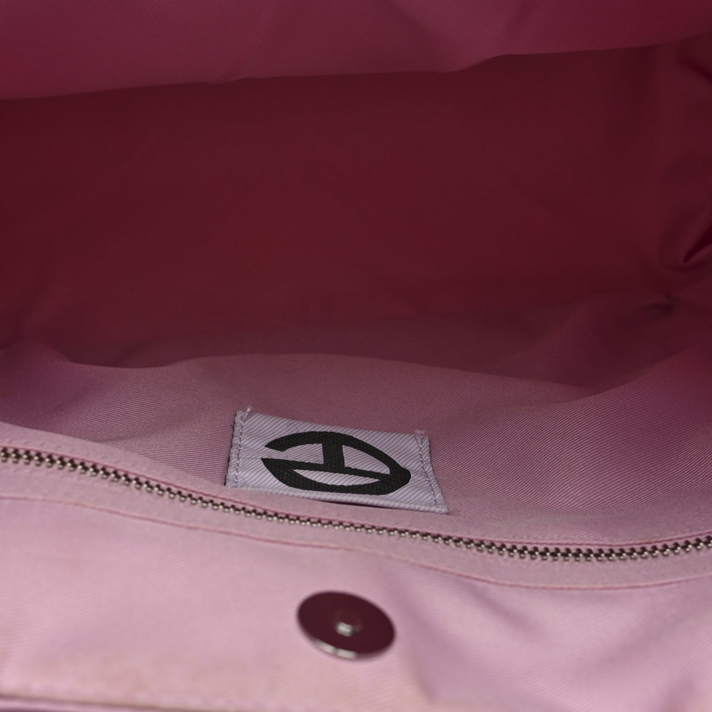 Vegan Leather Medium Shopping Bag Bubblegum