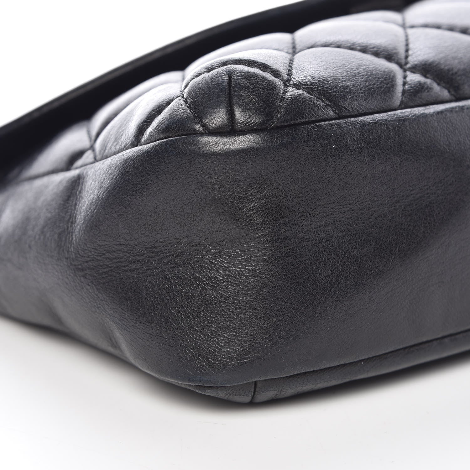 Chanel Lambskin Quilted CC Turnlock Flap Shoulder Bag Black 8 of 9