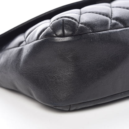 Chanel Lambskin Quilted CC Turnlock Flap Shoulder Bag Black 8 of 9