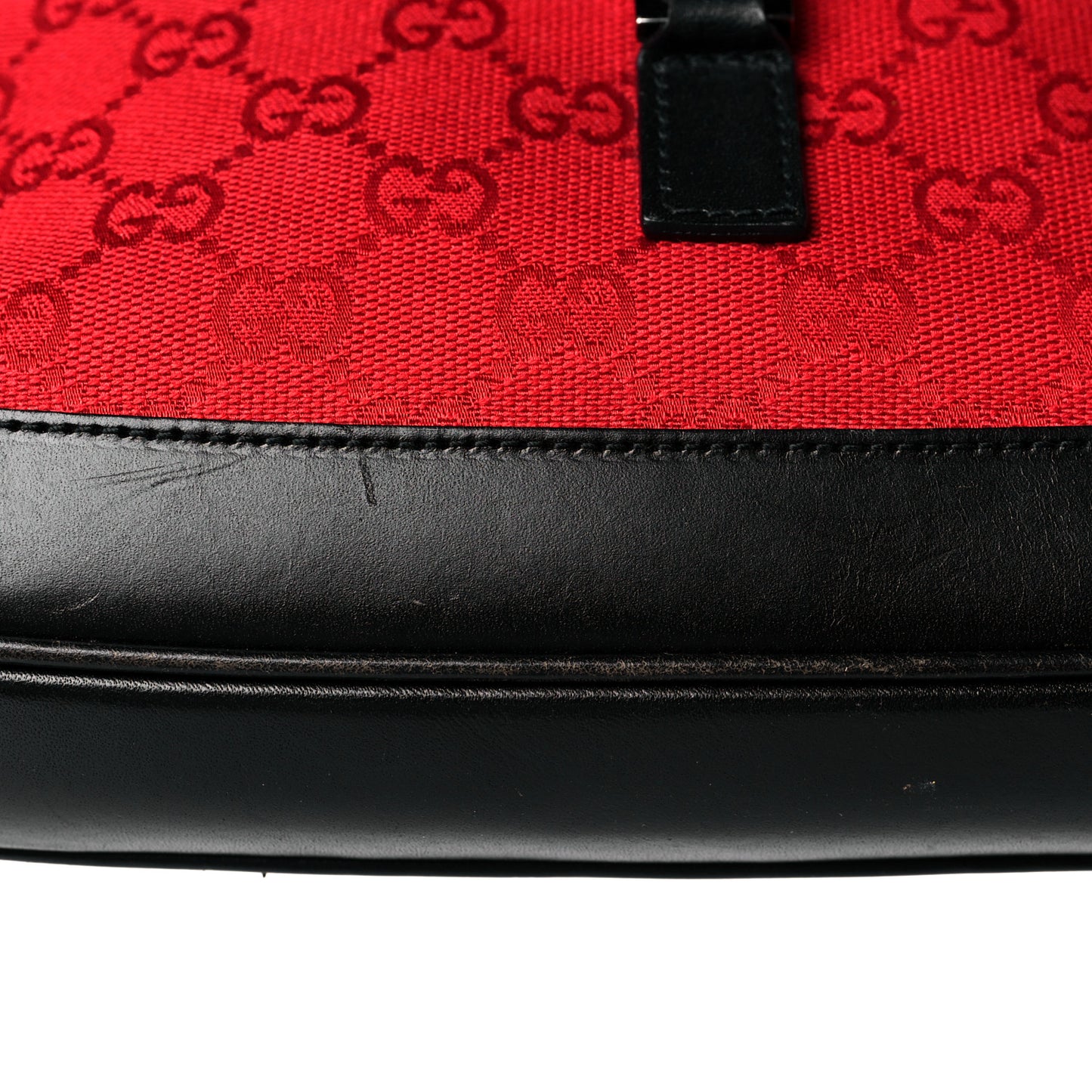 Monogram Jackie O Hobo Red