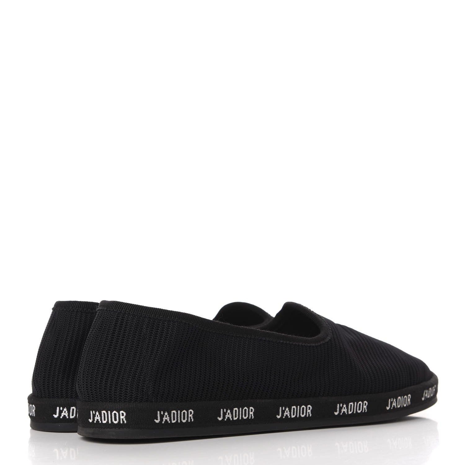 Christian Dior Technical Canvas J'adior Flats 36 Black 5 of 9
