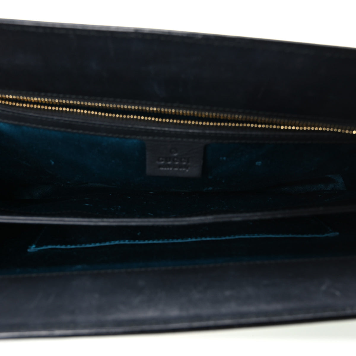 Gucci Suede Patent Web Medium Ophidia Chain Shoulder Bag New Shamarock Black 5 of 10