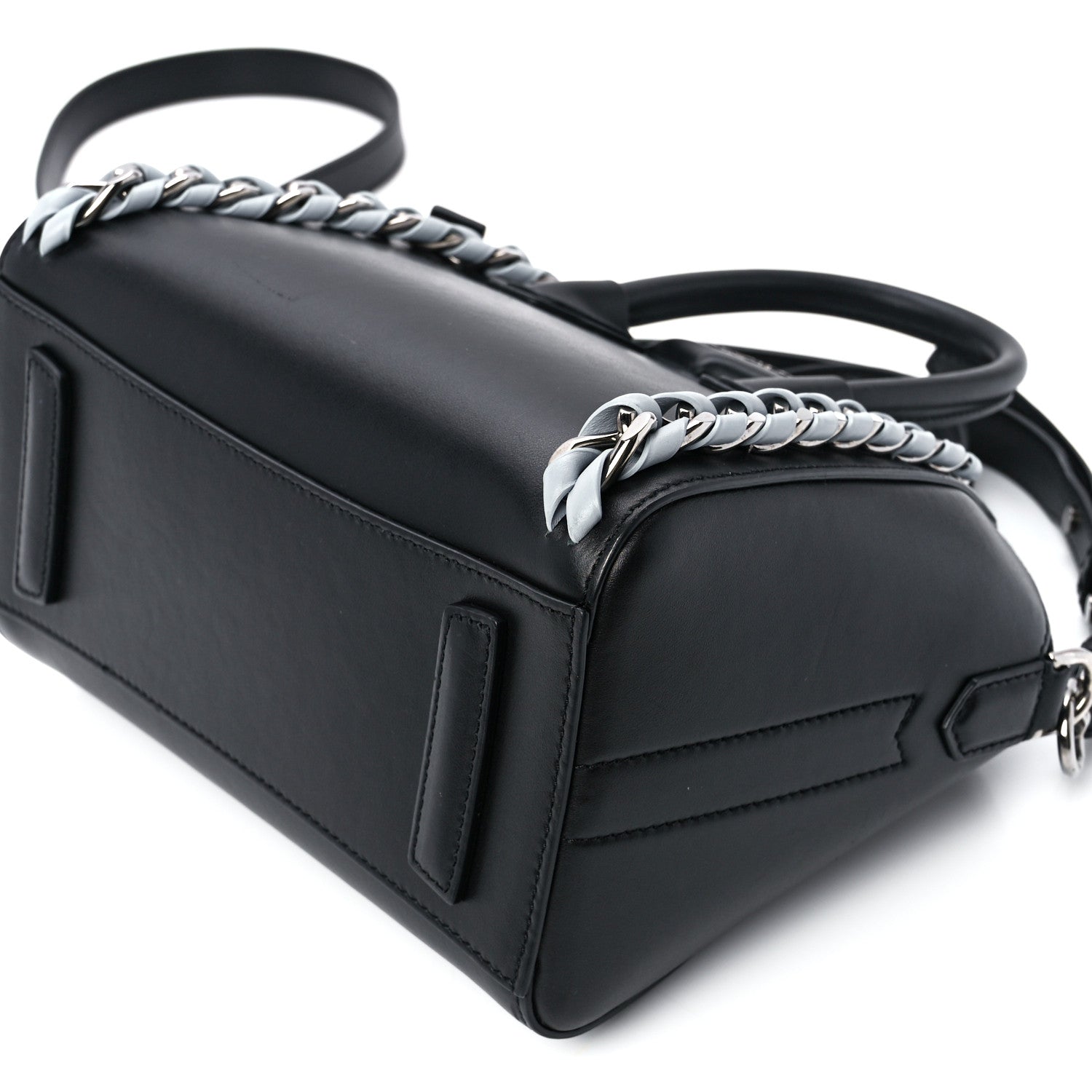 Givenchy Smooth Calfskin Mini Chain Weave Antigona Black 12 of 12