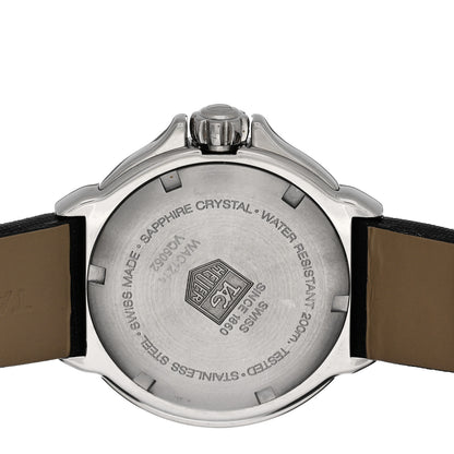 Tag Heuer Stainless Steel Satin Diamond Bezel 37mm Formula 1 Quartz Watch Black WAC1214 4 of 4