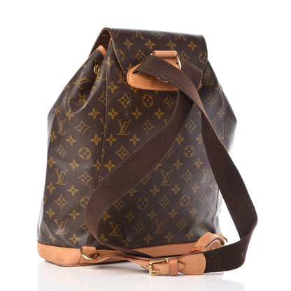 Louis Vuitton Monogram Montsouris GM Backpack 3 of 15