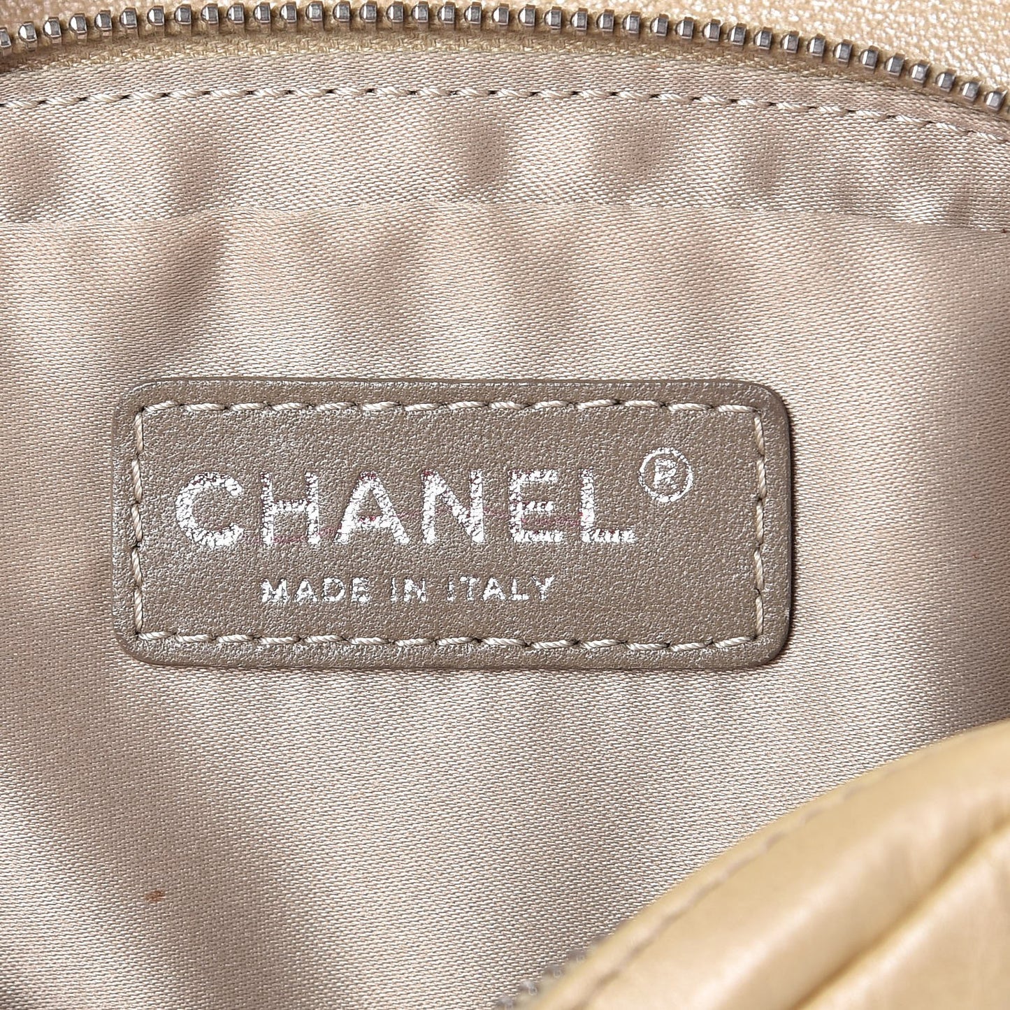 Calfskin Ultimate Stitch Mini Flap WOC Gold