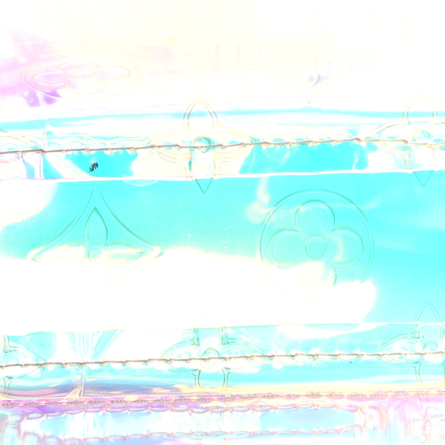 Louis Vuitton PVC Monogram Pochette Volga Iridescent Prism 9 of 16