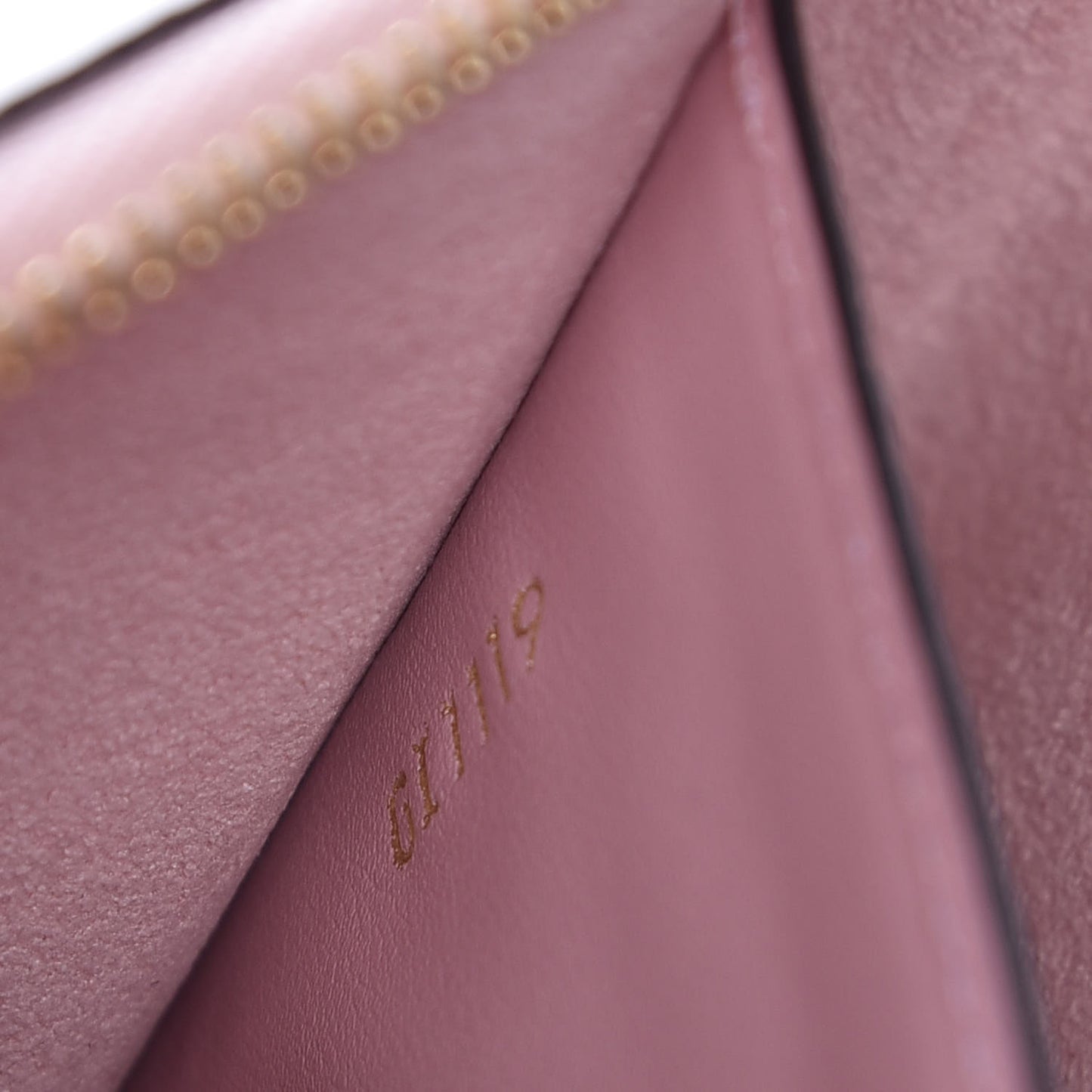 Monogram Giant Double Zip Pochette Rouge
