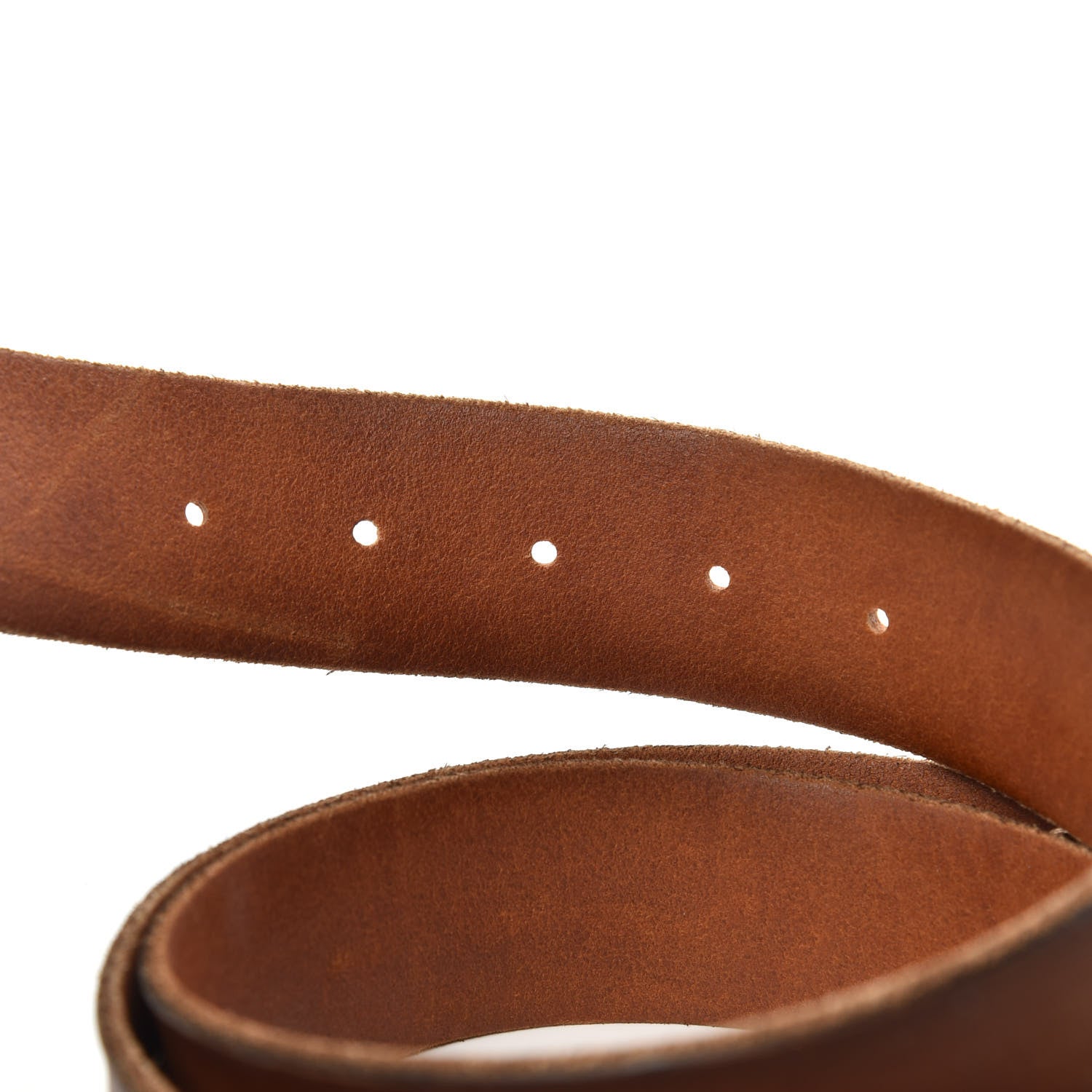 Gucci Faded Calfskin Double G 40mm Belt 105 42 Cuir 3 of 6