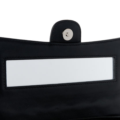Chanel Lambskin Quilted Flap Cosmetic Case Black 11 of 11