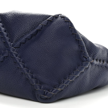 Bottega Veneta Washed Cervo Deerskin Hobo Denim 9 of 9