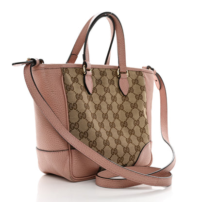 Gucci Monogram Small Bree Tote Beige Soft Pink 3 of 13