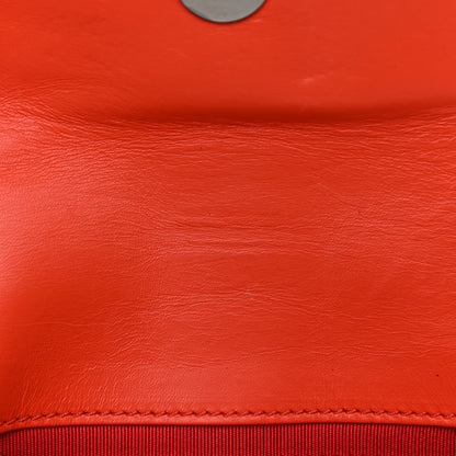 Christian Louboutin Calfskin Spiked Sweety Charity Crossbody Bag Papaye 7 of 10