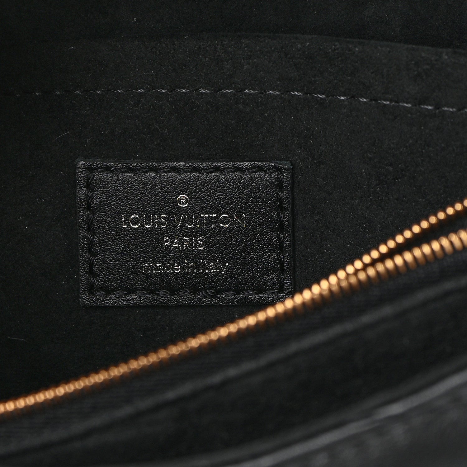 Louis Vuitton Calfskin LV New Wave Chain Bag Black 6 of 13