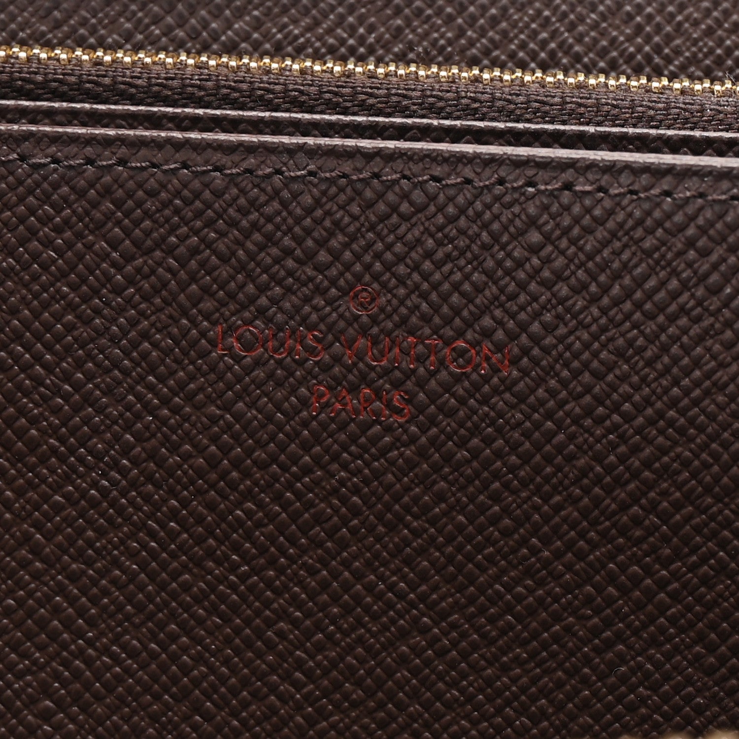 Louis Vuitton Damier Ebene Zippy Wallet 6 of 7