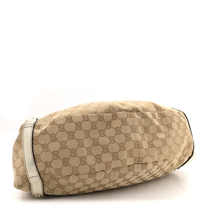 Gucci Monogram Medium Abbey Shoulder Bag Gold 4 of 11