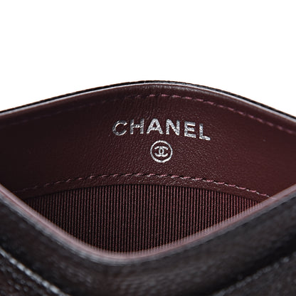 Chanel Caviar Quilted Card Holder Black 6 of 9