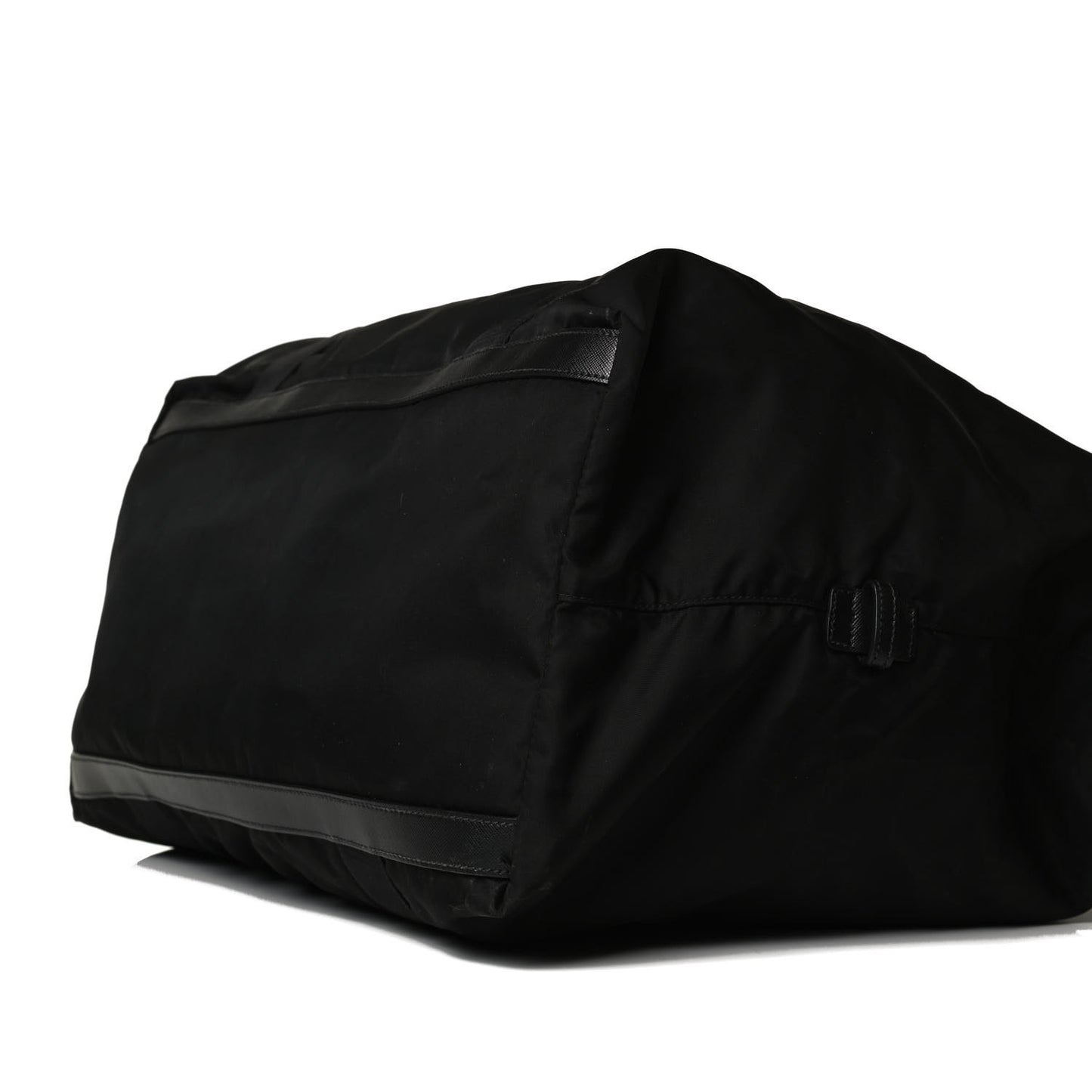 Tessuto Nylon Saffiano Carry On Travel Bag Black