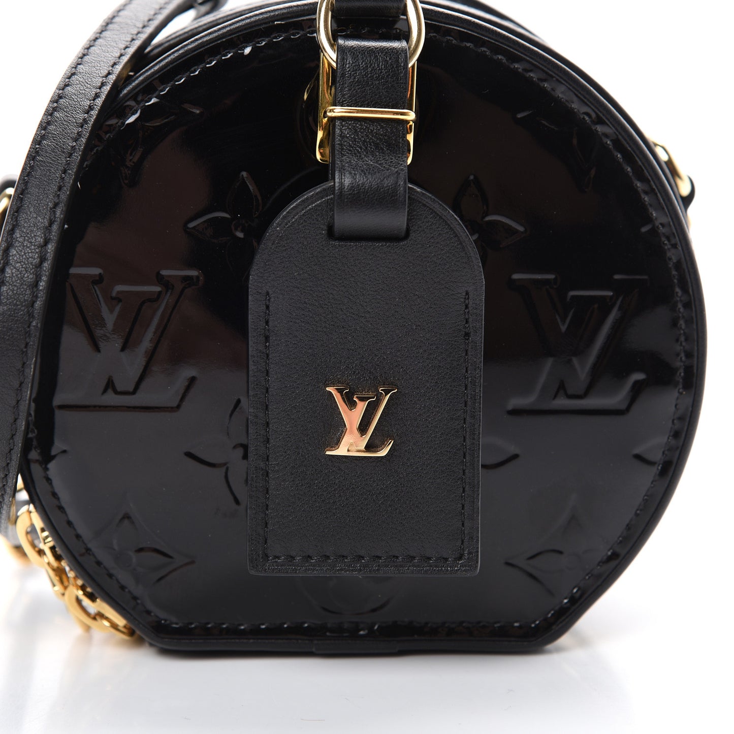 Vernis Mini Boite Chapeau Souple Black