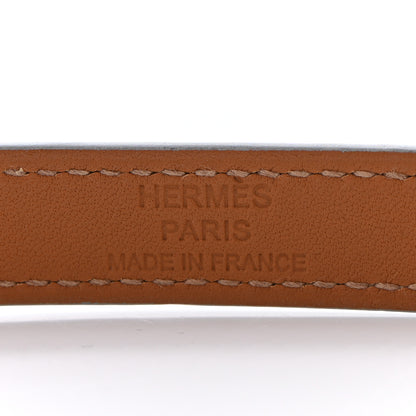 Hermes Swift Kelly Double Tour Bracelet T3 White 5 of 7