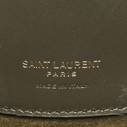 Saint Laurent Shiny Calfskin Le 37 Bucket Bag Deep Musk 6 of 10