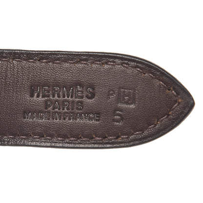 Hermes Crinoline Box Trim II 31 Chocolate 9 of 9