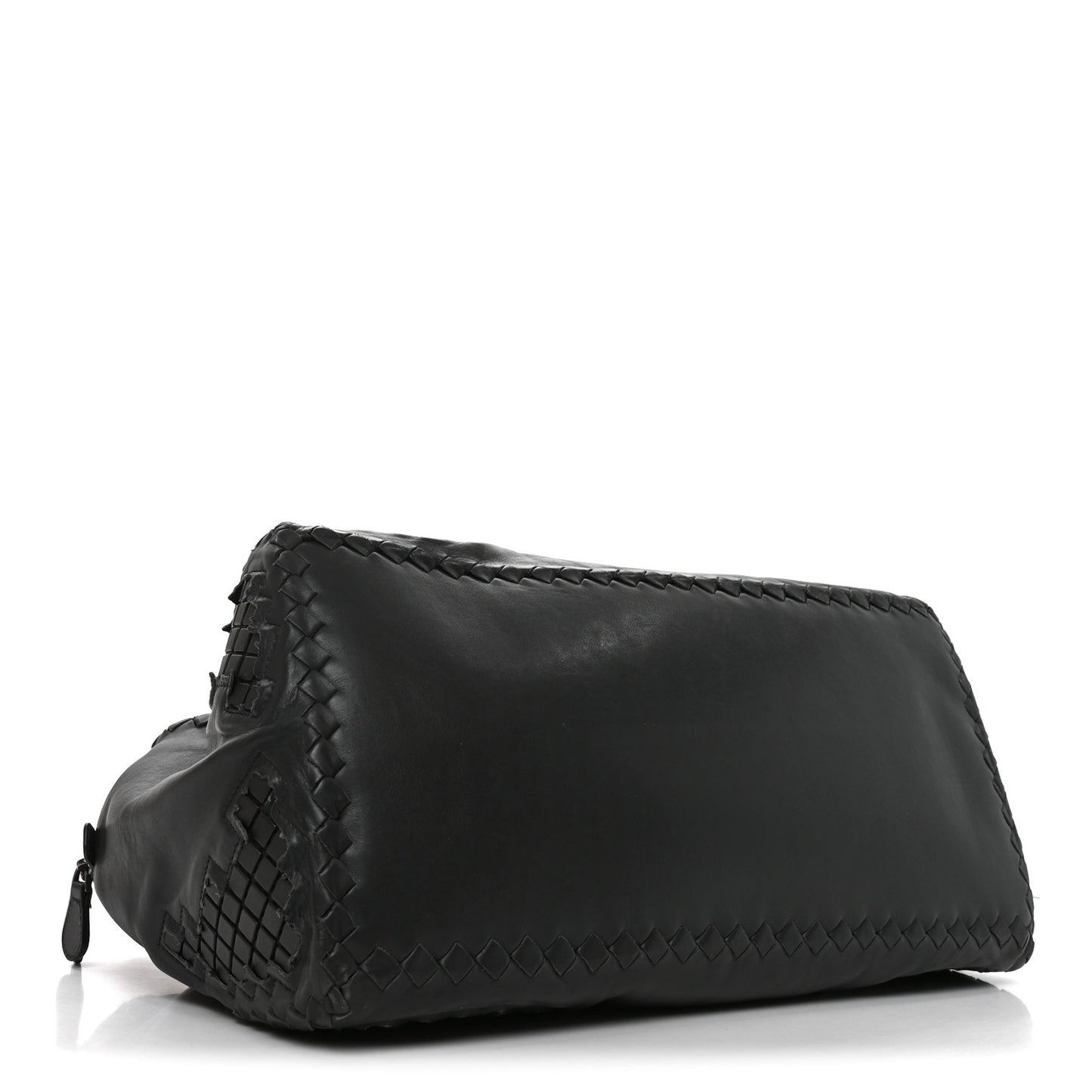 Nappa Intrecciato Montaigne Rings Bag Grey