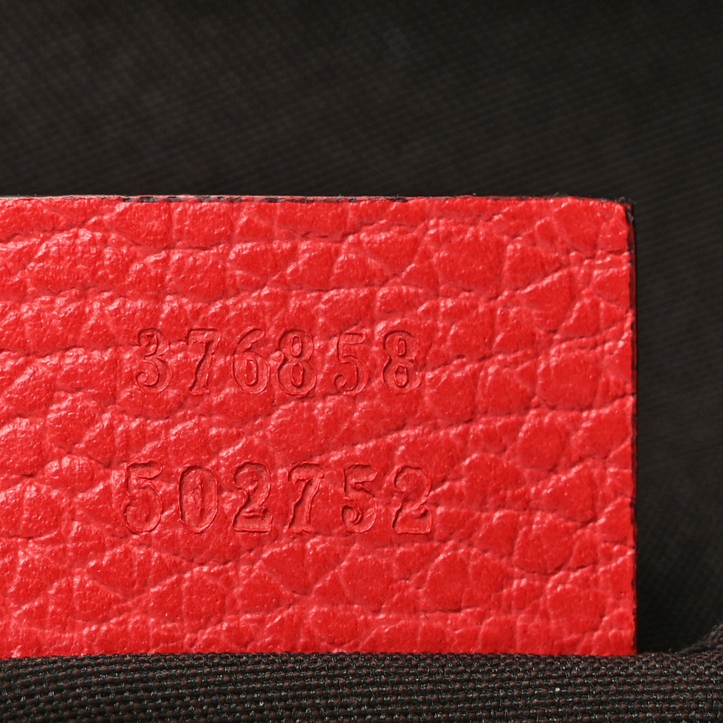 Calfskin Large Bamboo Clutch Red