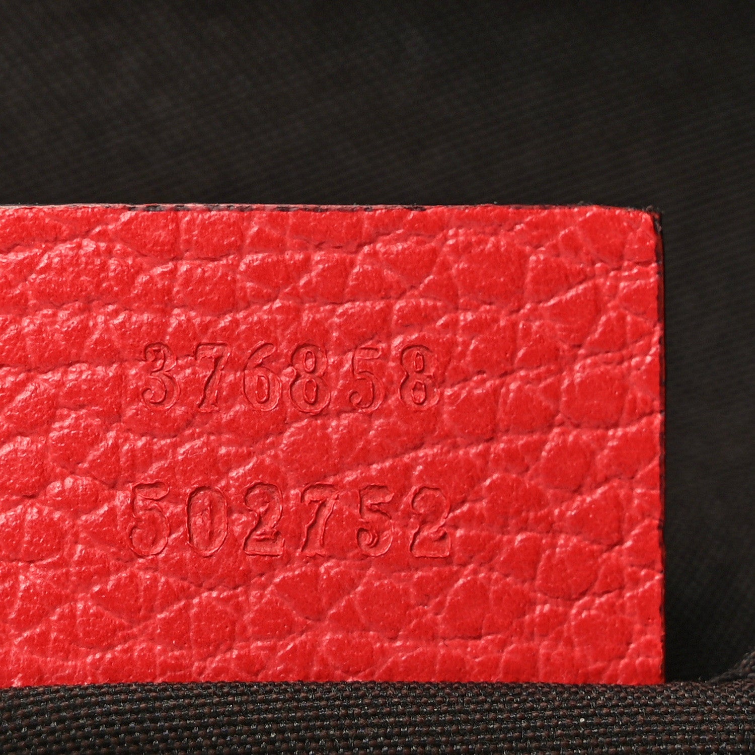 Gucci Calfskin Large Bamboo Clutch Red 7 of 7