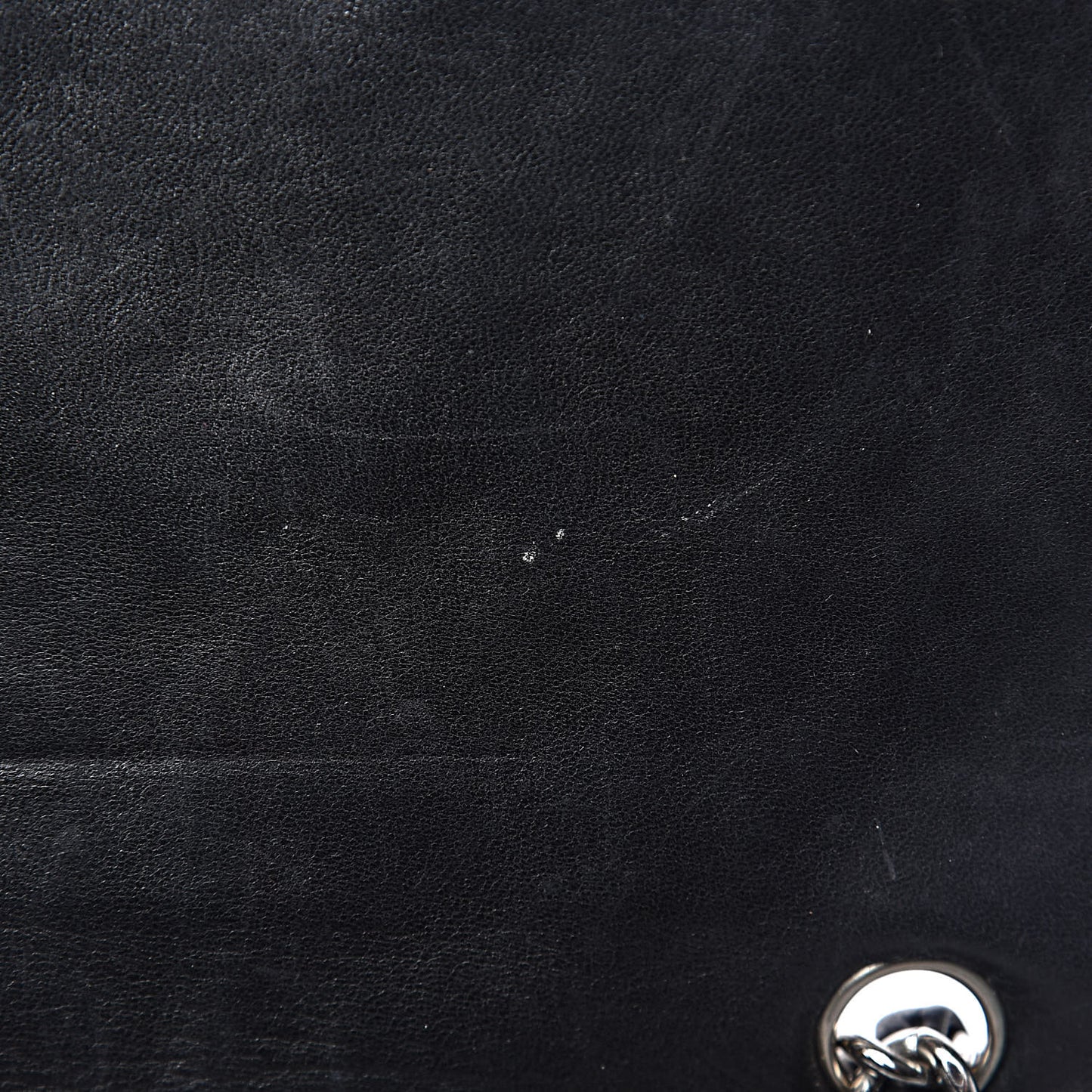 Lambskin Quilted Maxi Single Flap Black