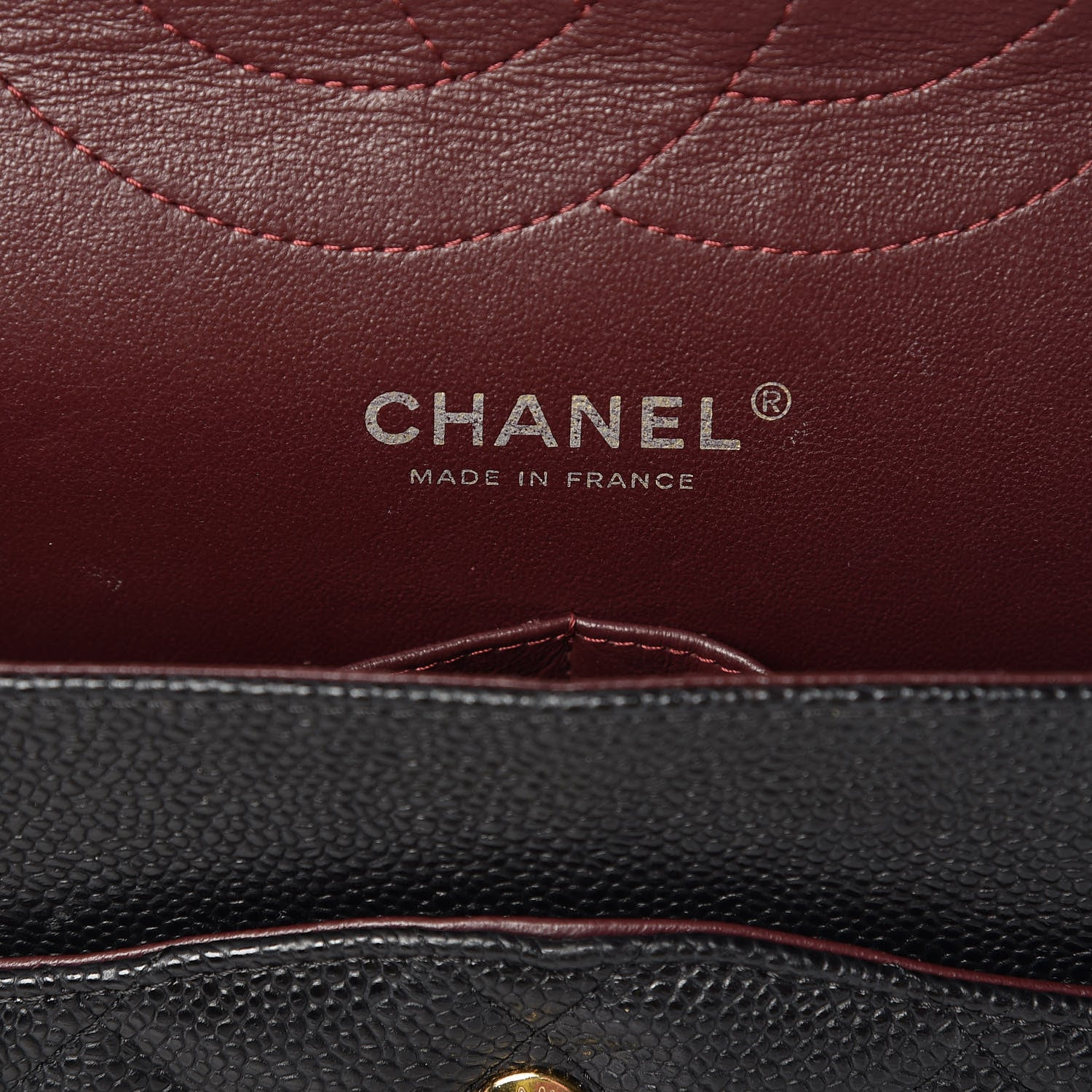 Chanel Caviar Quilted Jumbo Double Flap Black 6 of 13