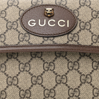 Gucci GG Supreme Monogram Neo Vintage Web Belt Bag Brown 8 of 10