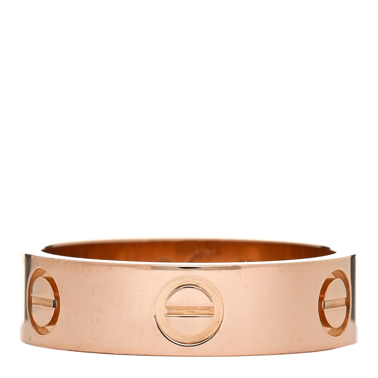 18K Pink Gold 5.5mm LOVE Ring 56 7.5