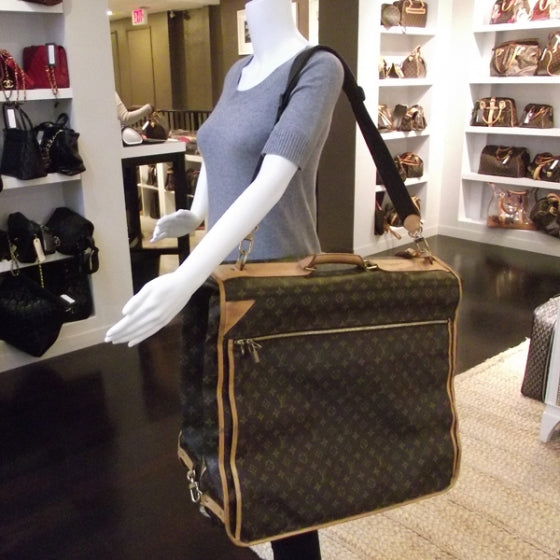 Monogram Garment Carrier 5 Hangers