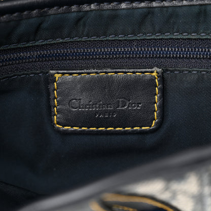 Christian Dior Monogram Saddle Bag Blue 7 of 18
