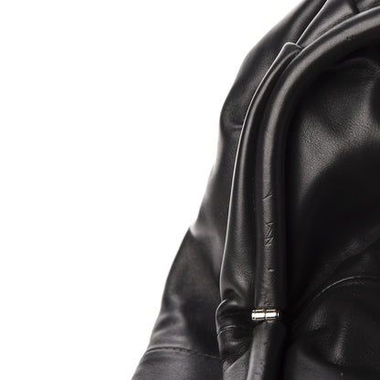 Bottega Veneta Smooth Butter Calf The Pouch Oversized Clutch Black 12 of 13