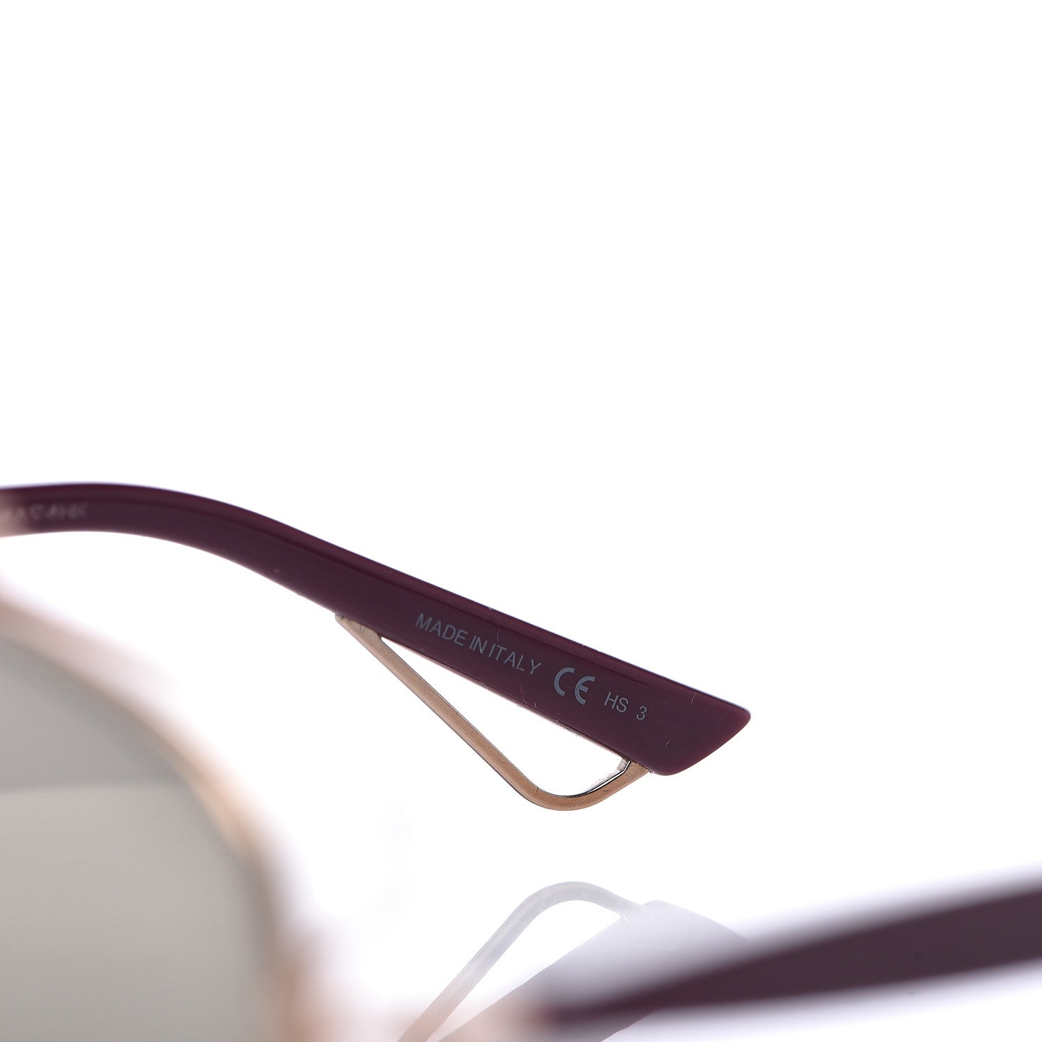 Christian Dior Mirrored Technologic Sunglasses Burgundy 5 of 7