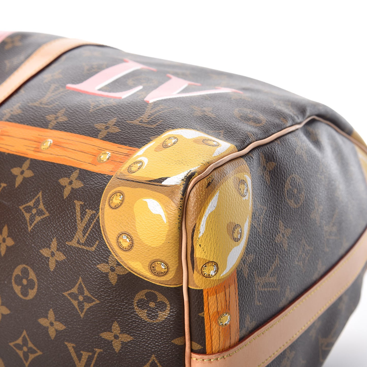 Monogram Summer Trunks Keepall Bandouliere 50