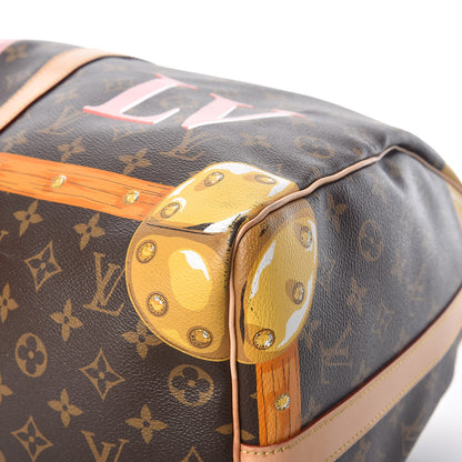 Louis Vuitton Monogram Summer Trunks Keepall Bandouliere 50 11 of 15
