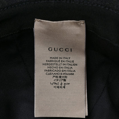 Gucci Monogram Web Bucket Hat M Black 7 of 7
