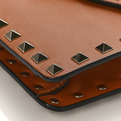 Valentino Garavani Vitello Mini Rockstud Flip Lock Crossbody Bag Light Cuir 8 of 8